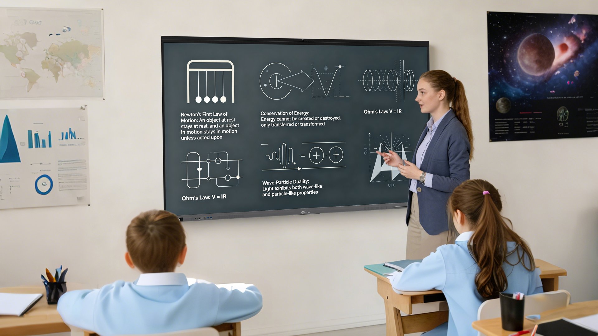 Physics teaching with IFPD